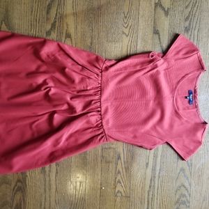 Red Holiday Madewell Dress Size Small